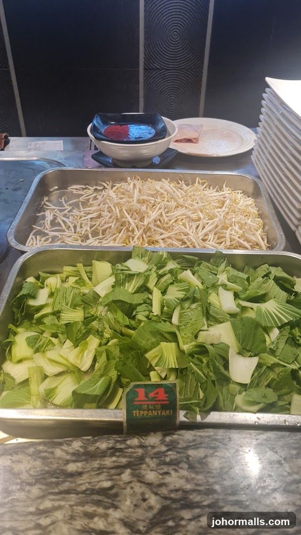 Teppanyaki Ingredients