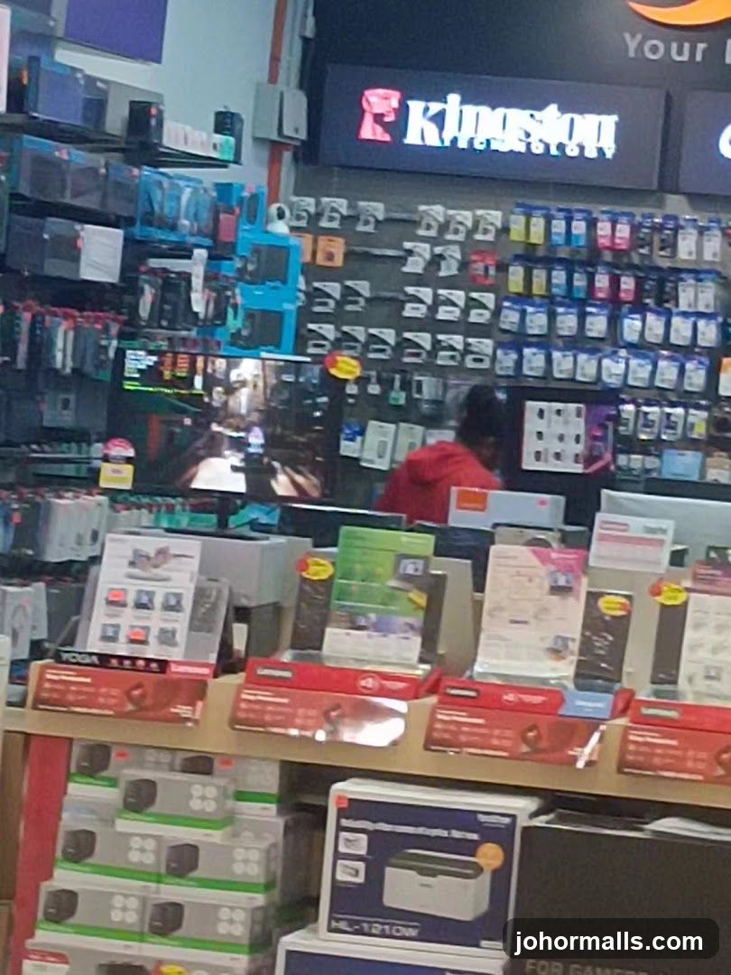 Electronics Store Display