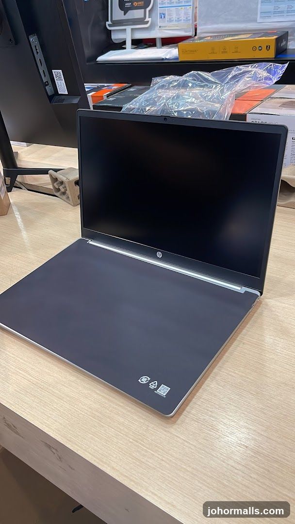 HP Laptop on Display