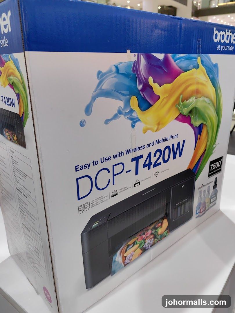 Brother DCP-T420W Printer Box
