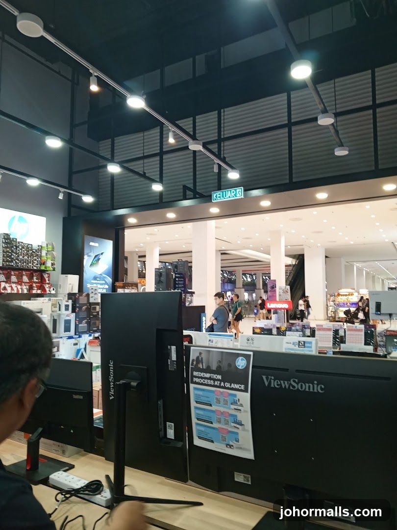 Electronics Store Interior