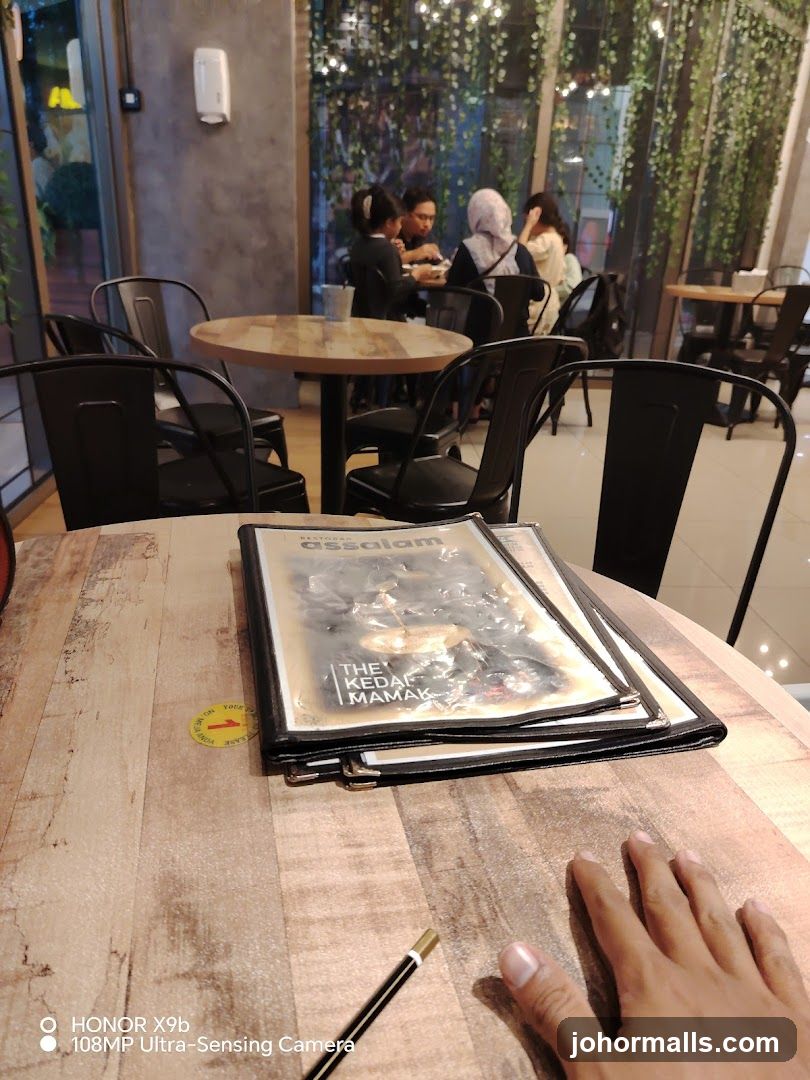 Restaurant Interior with Menus