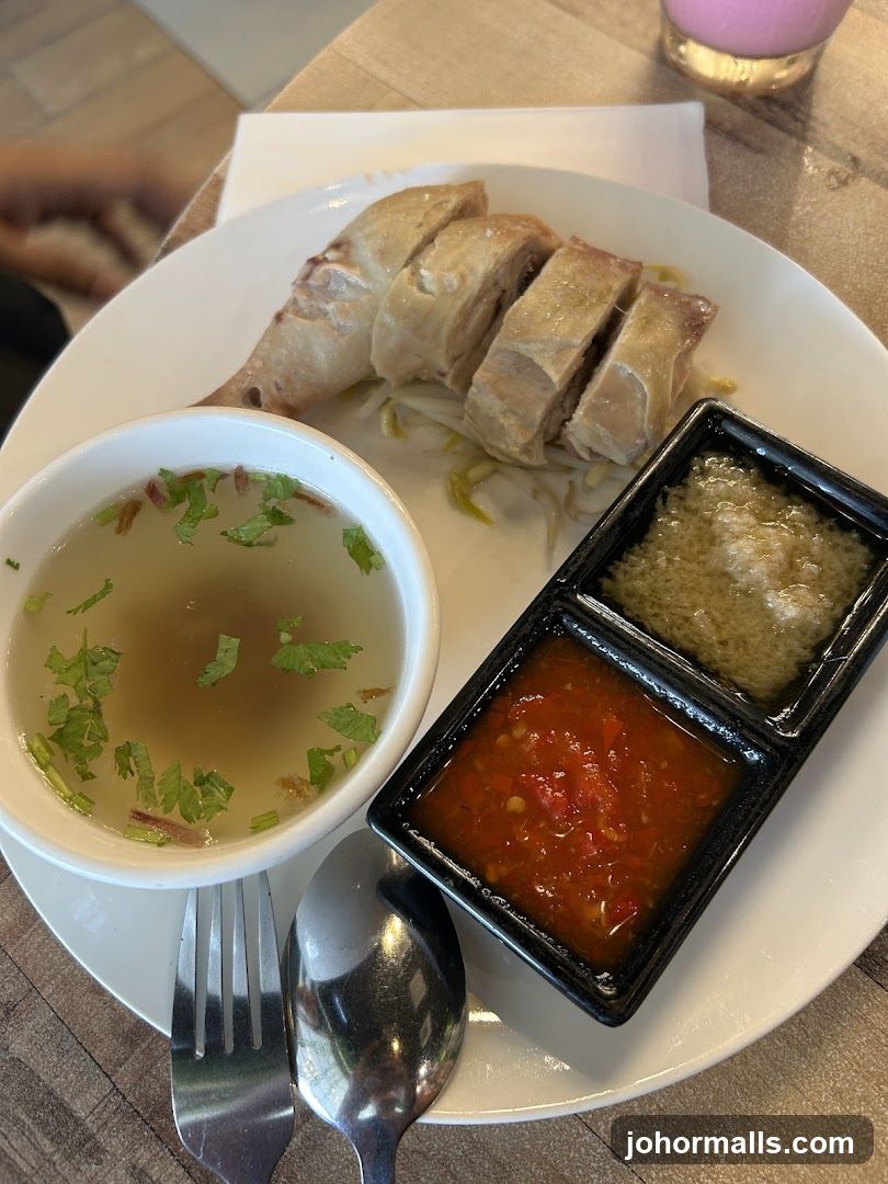 Hainanese Chicken Rice