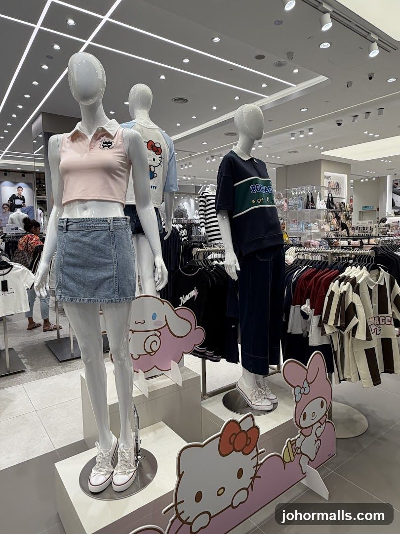 Mannequins in a clothing store