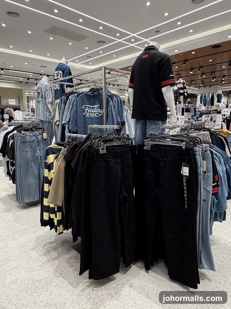 Clothing store display