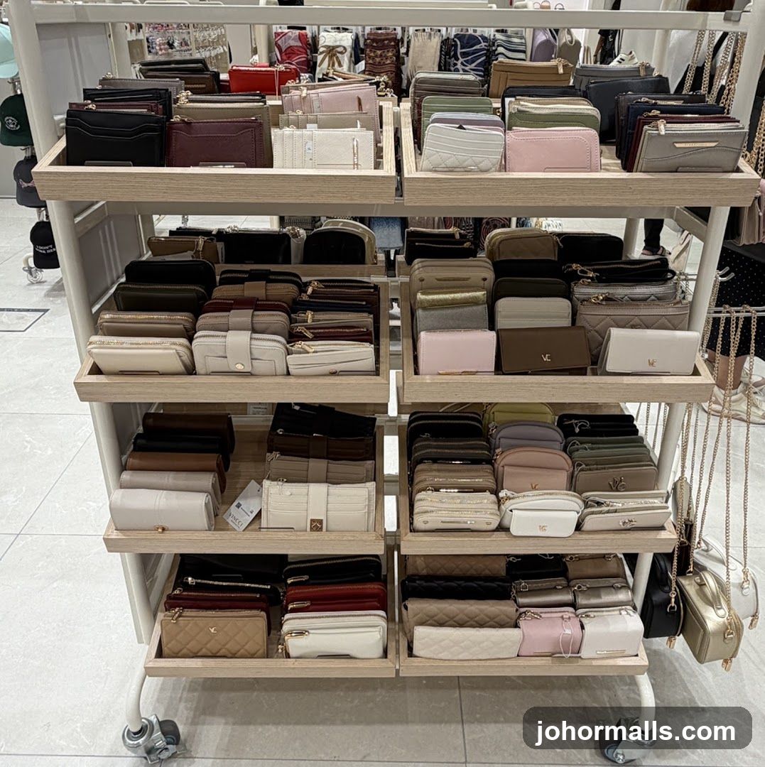 Wallets and Purses Display