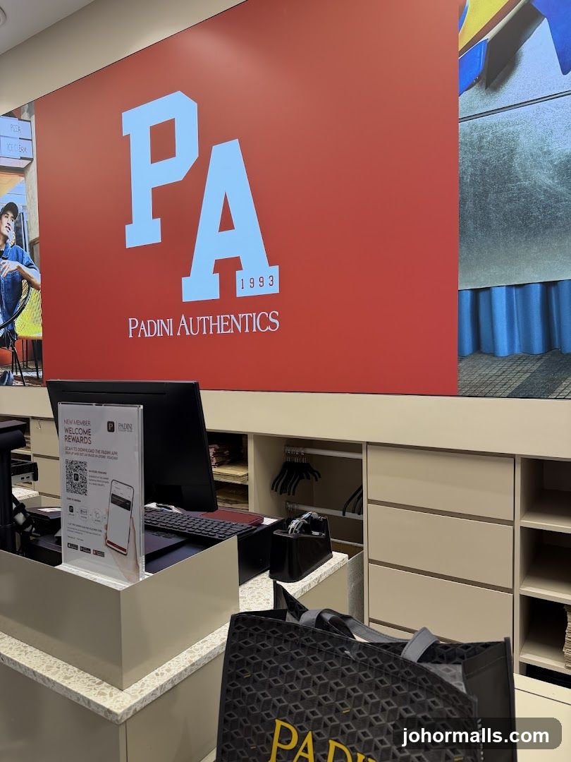Padini Authentics Store Interior