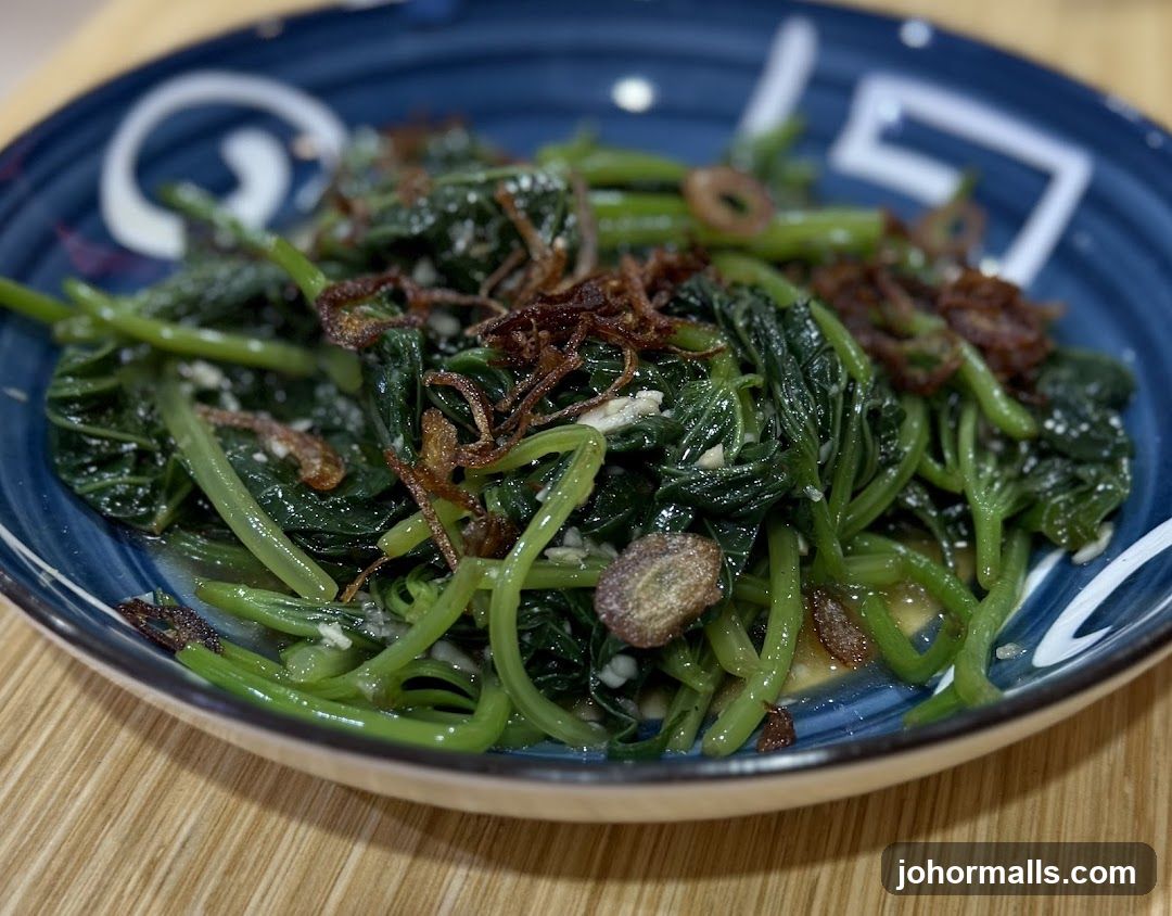 Stir-fried Water Spinach