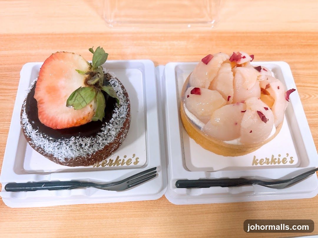 Desserts with Strawberry and Lychee
