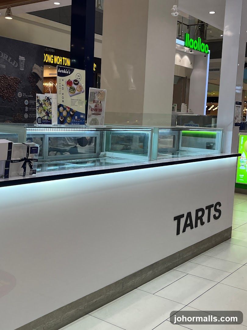 Tarts counter