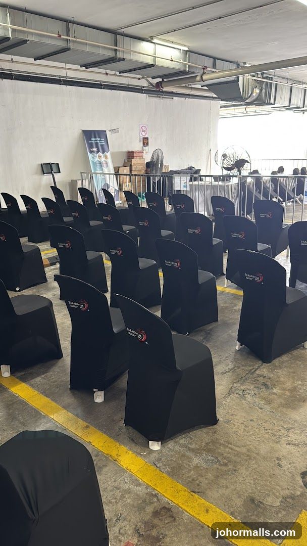 Chairs set up for an event