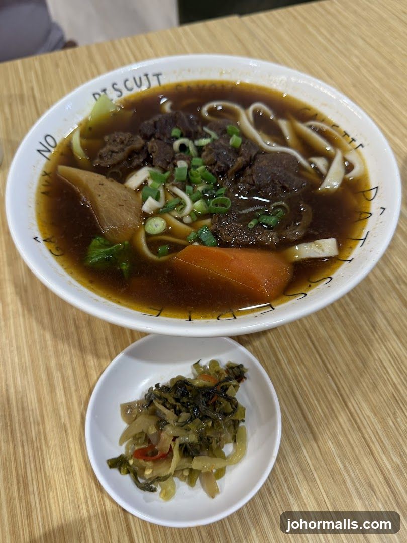 Beef noodle soup