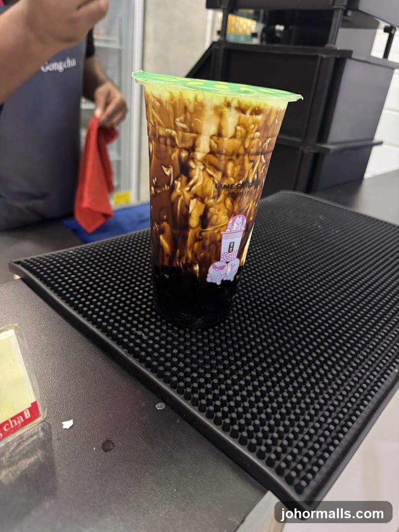 Brown Sugar Boba Drink