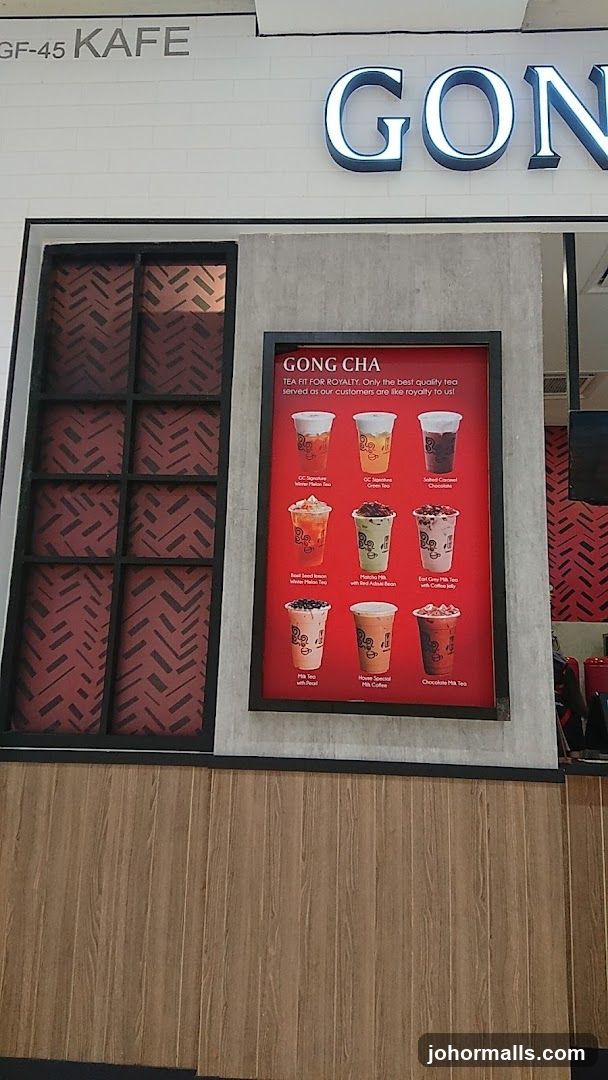 Gong Cha Menu