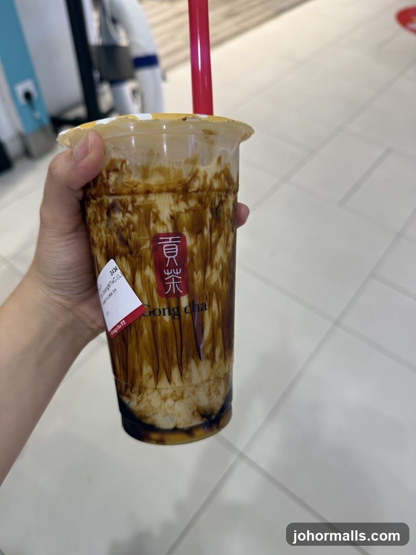 Gong Cha Brown Sugar Milk Tea