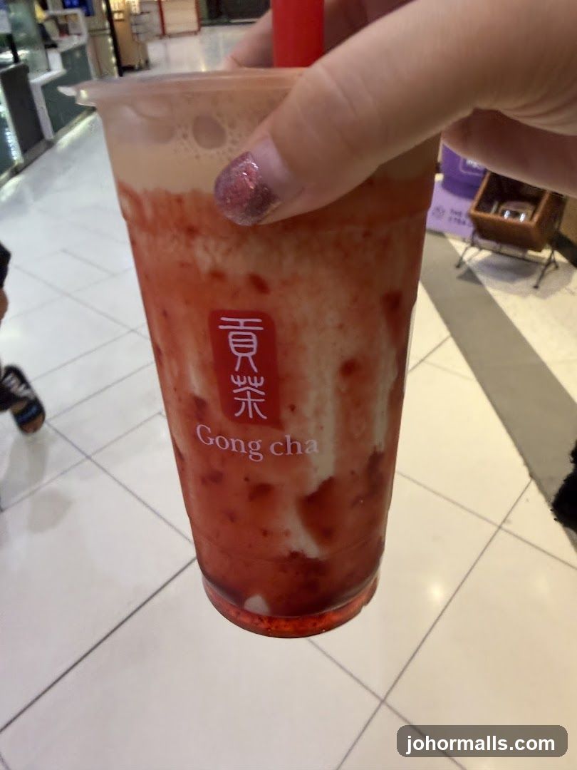 Gong Cha Strawberry Drink