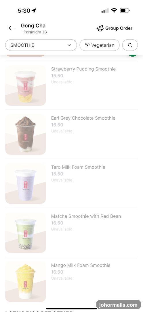 Gong Cha - Paradigm JB