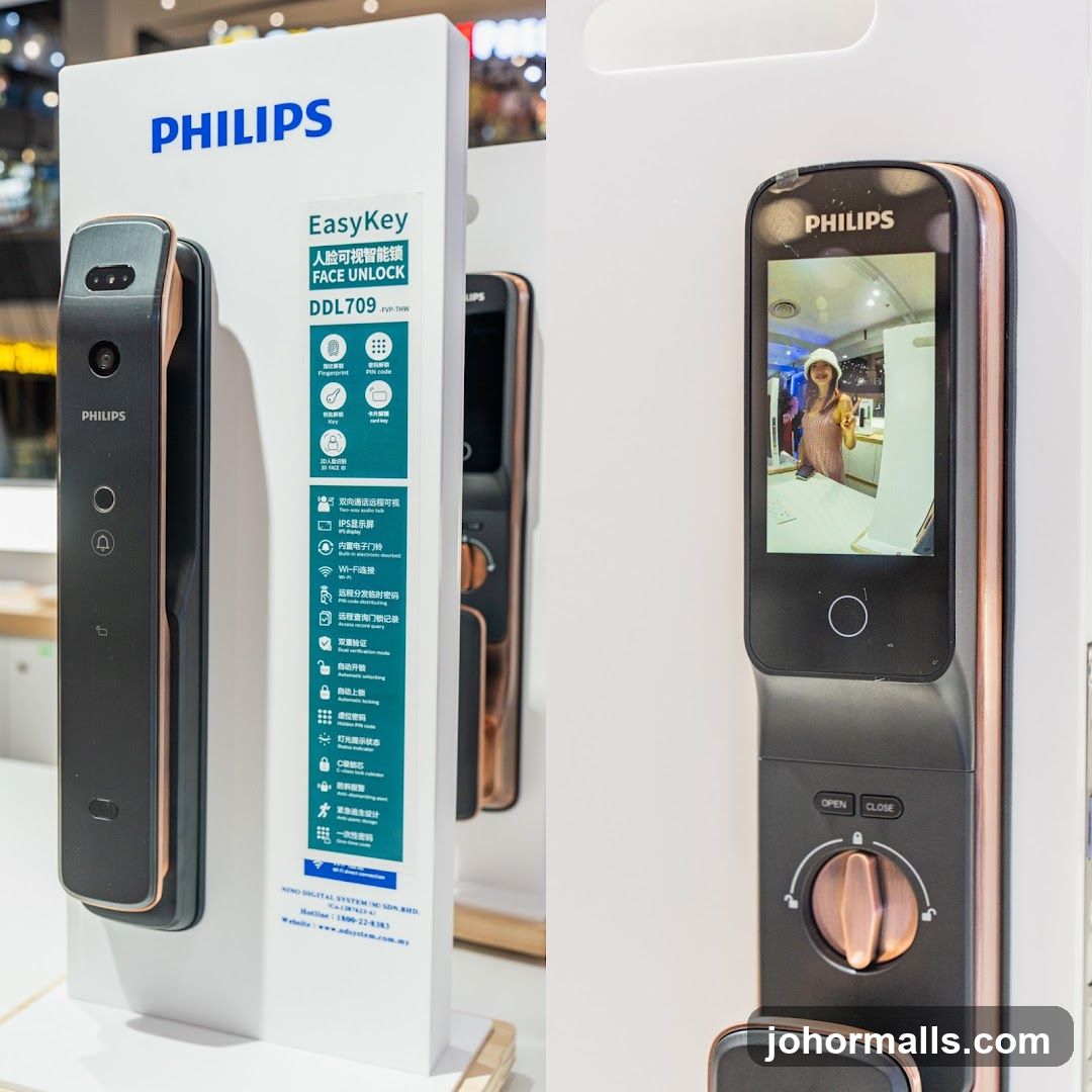 Philips EasyKey DDL709 Face Unlock Smart Lock