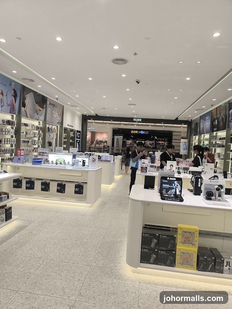 Electronics Store Interior