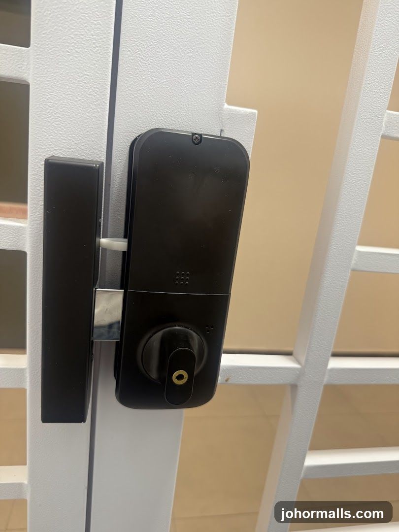 Smart Lock on Gate