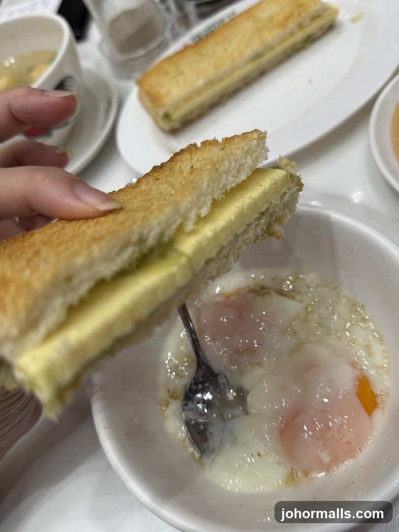 Butter Toast with Soft-Boiled Eggs