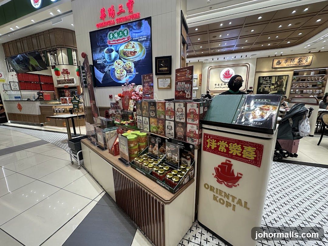 Oriental Kopi Store Display