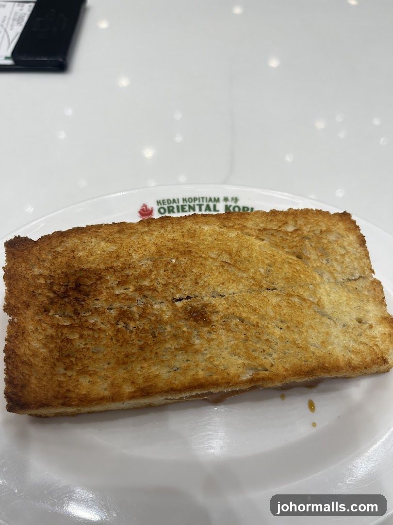 Toast with Kaya and Butter