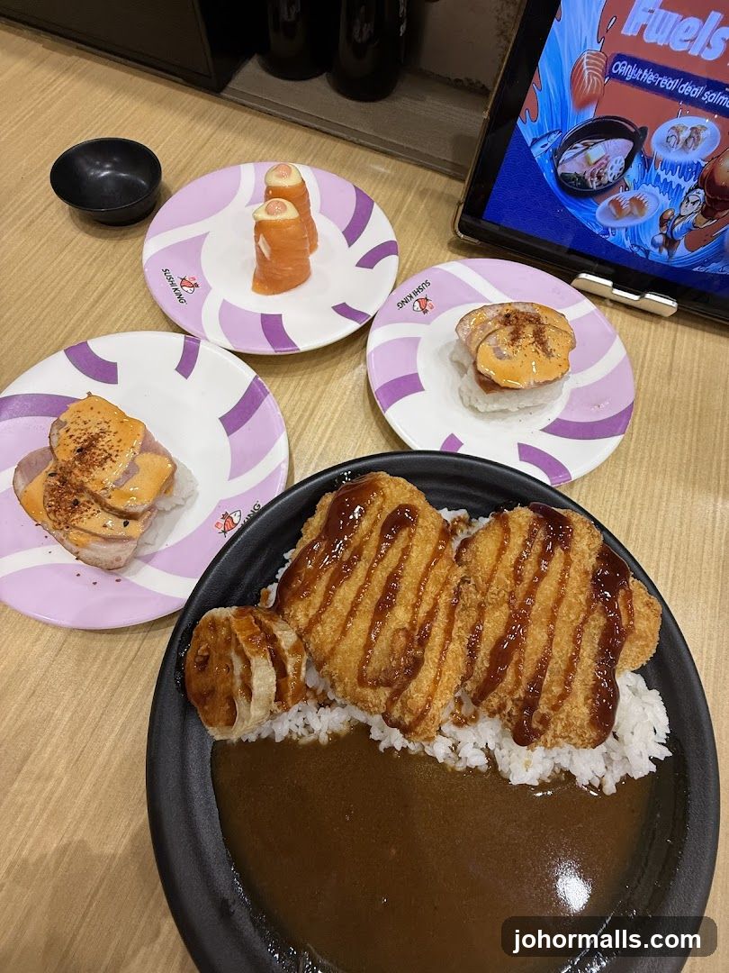 Sushi and Curry Rice