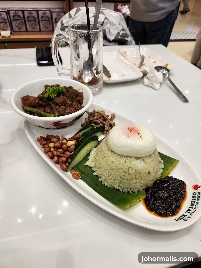 Nasi Lemak Dish