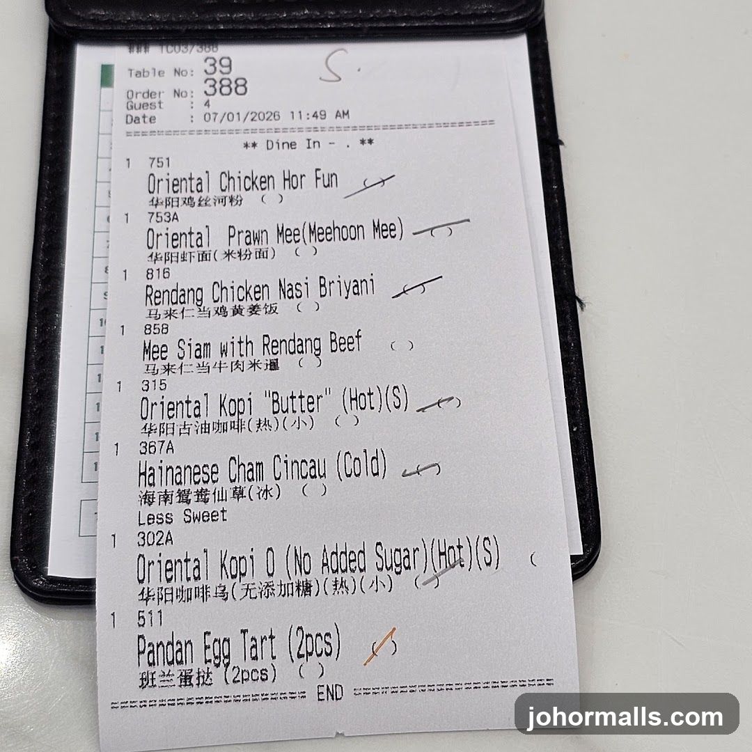 Order Slip