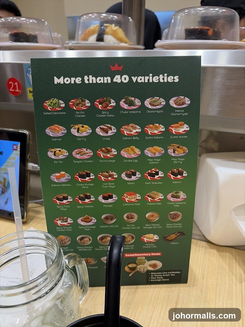 More than 40 varieties
