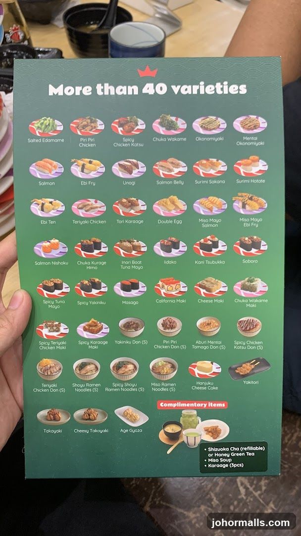 More than 40 varieties