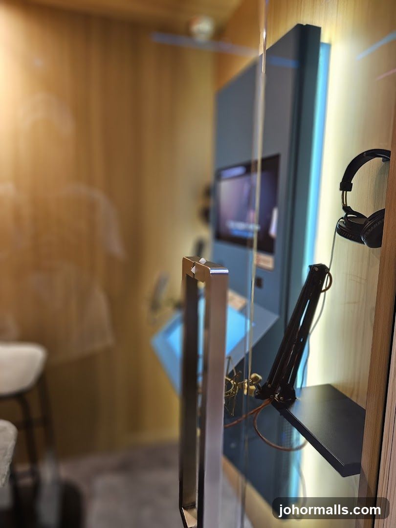 Modern Booth with Technology