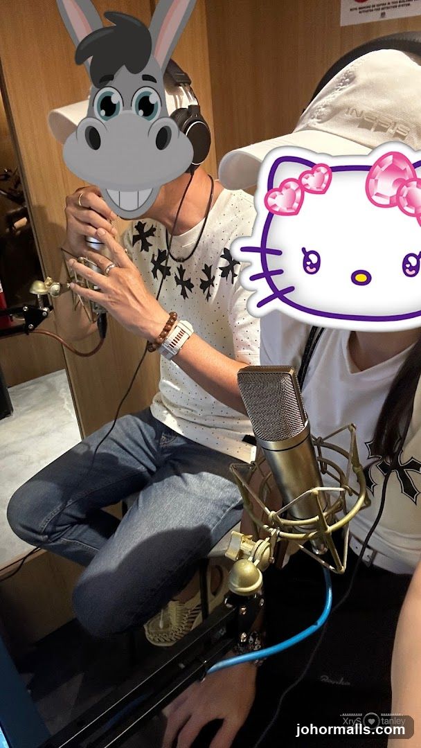 People in recording studio