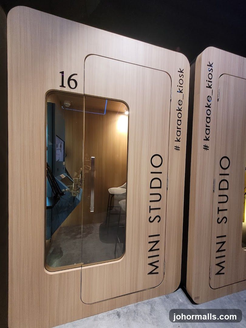 Mini Studio Karaoke Kiosk