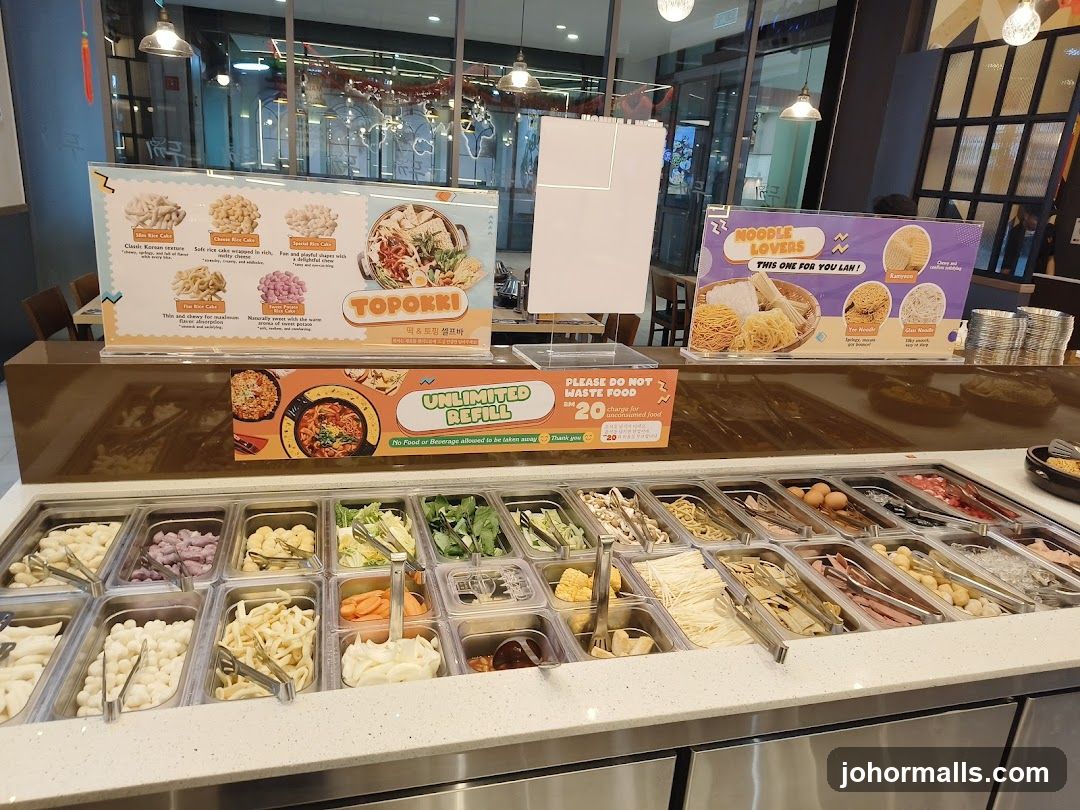 Food Buffet Display