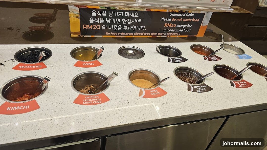 Condiment Bar