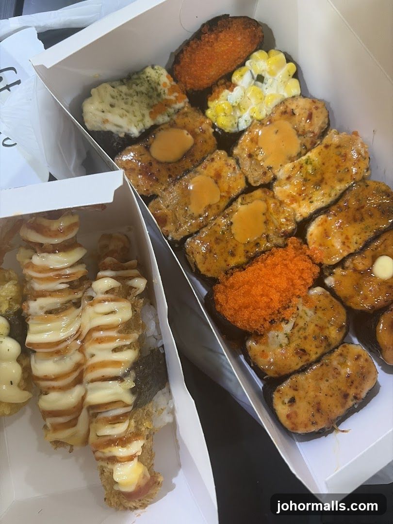 Assorted Sushi Rolls