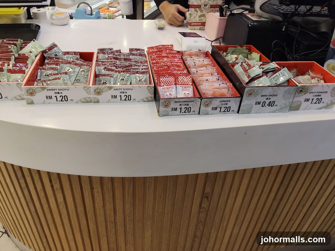 Condiments Display