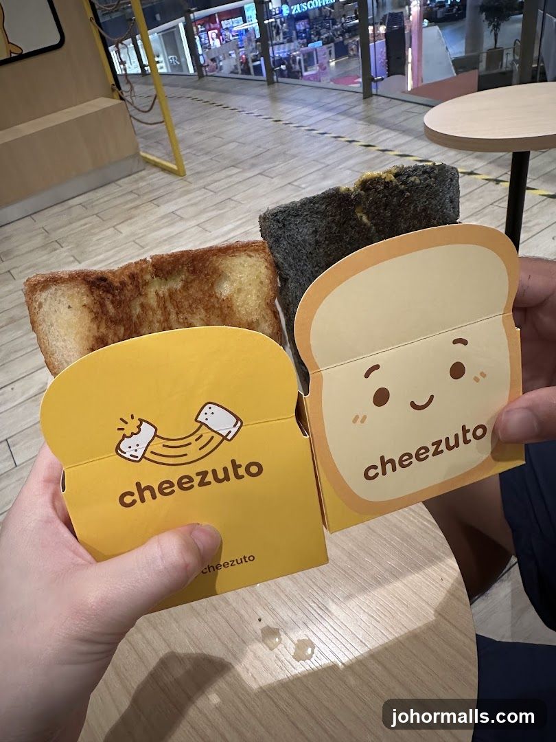 Cheezuto Toast Packaging