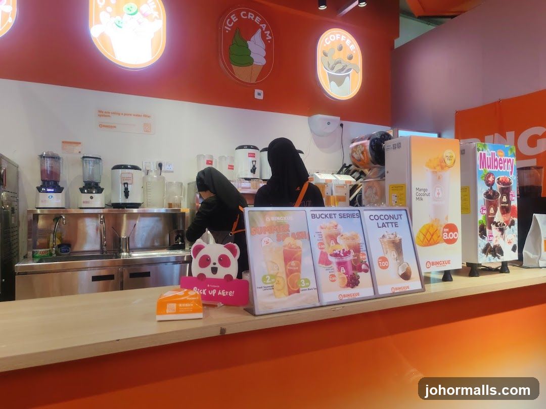 Beverage Shop Counter