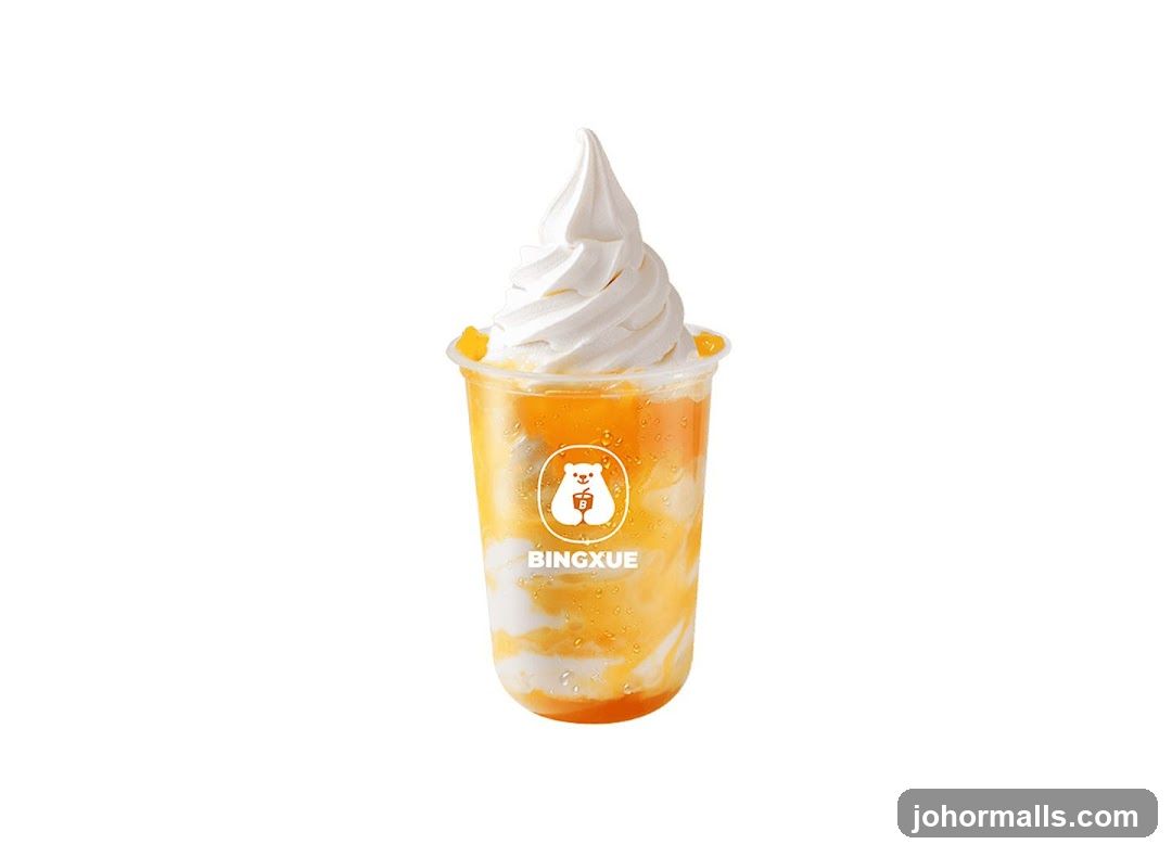 Mango Soft Serve Drink
