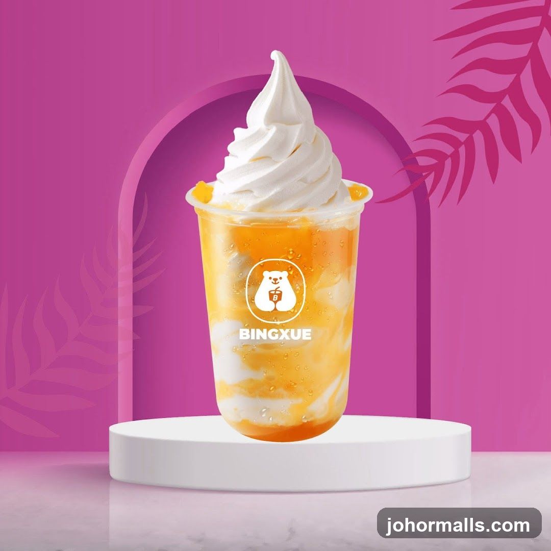 Mango Soft Serve Drink