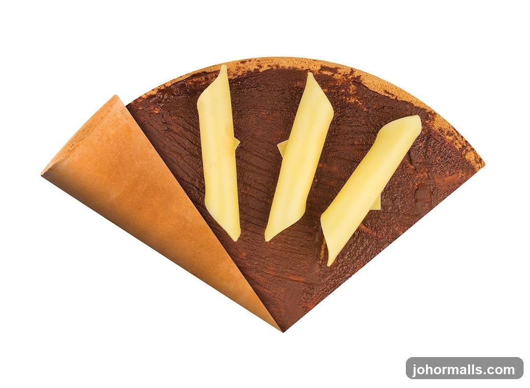 Crepe with Chocolate and Cheese