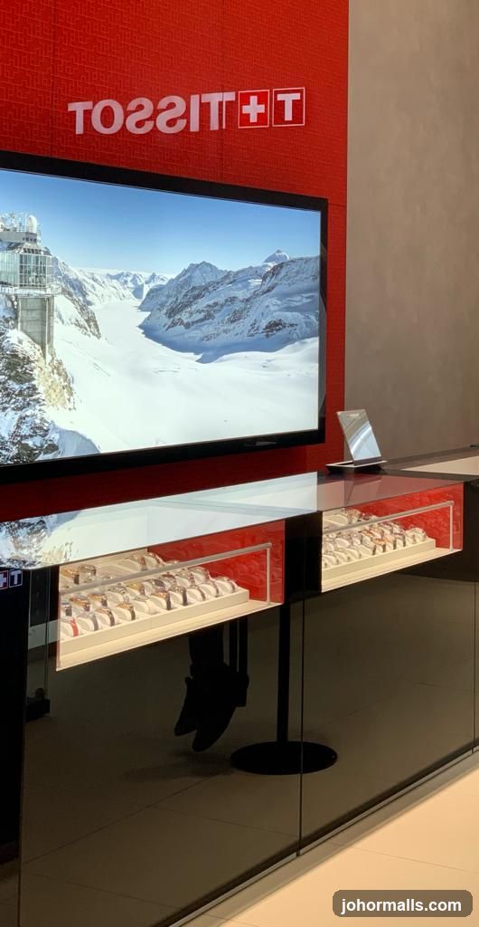 Tissot Watches Display