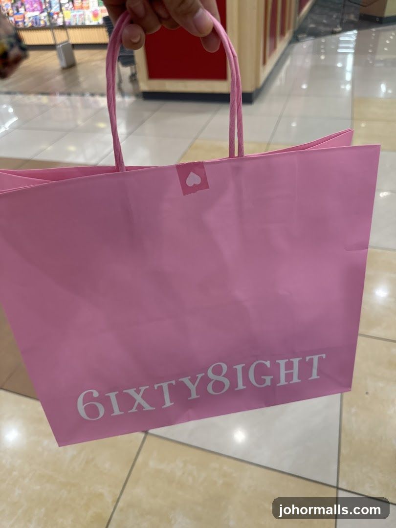Pink Shopping Bag