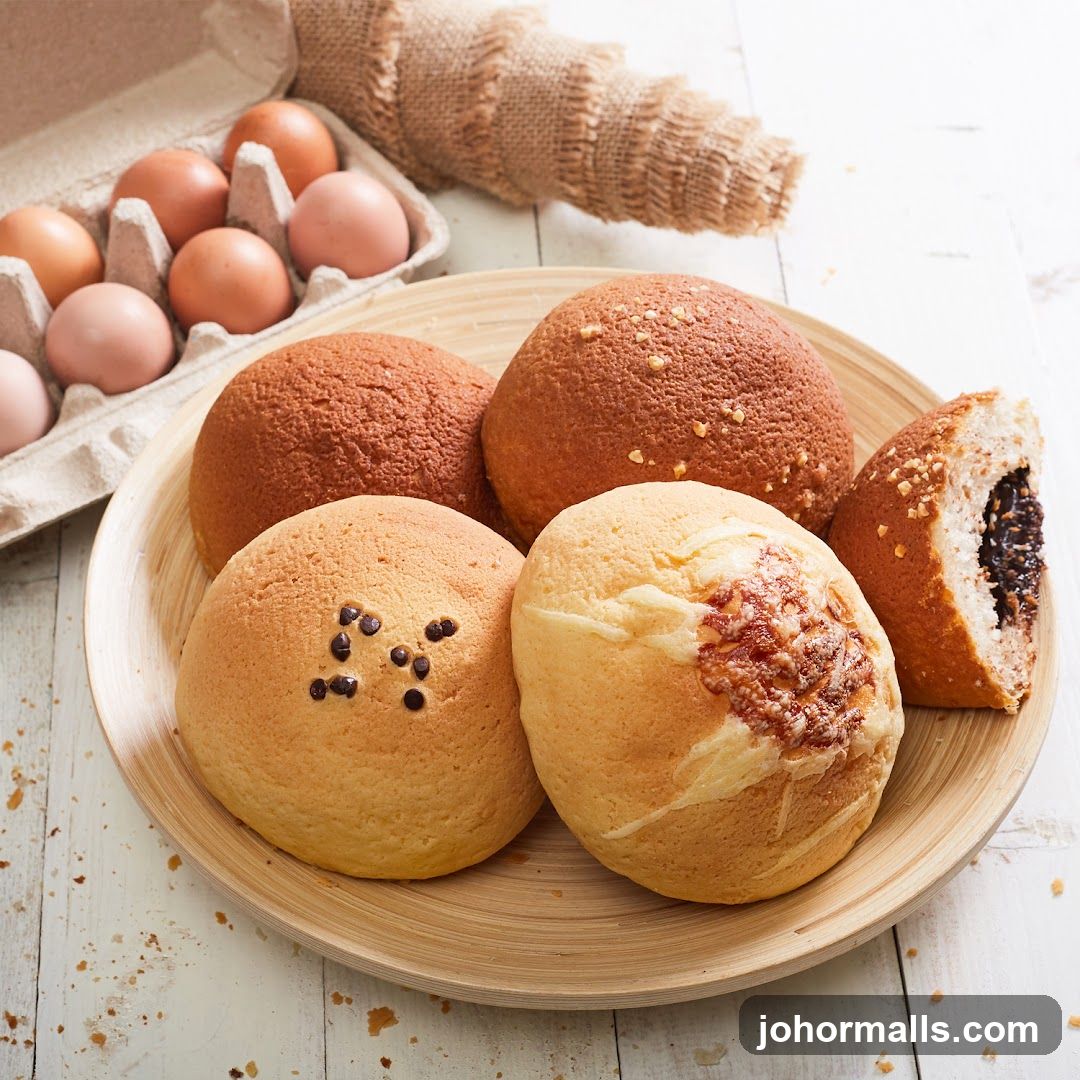 Assortment of Buns