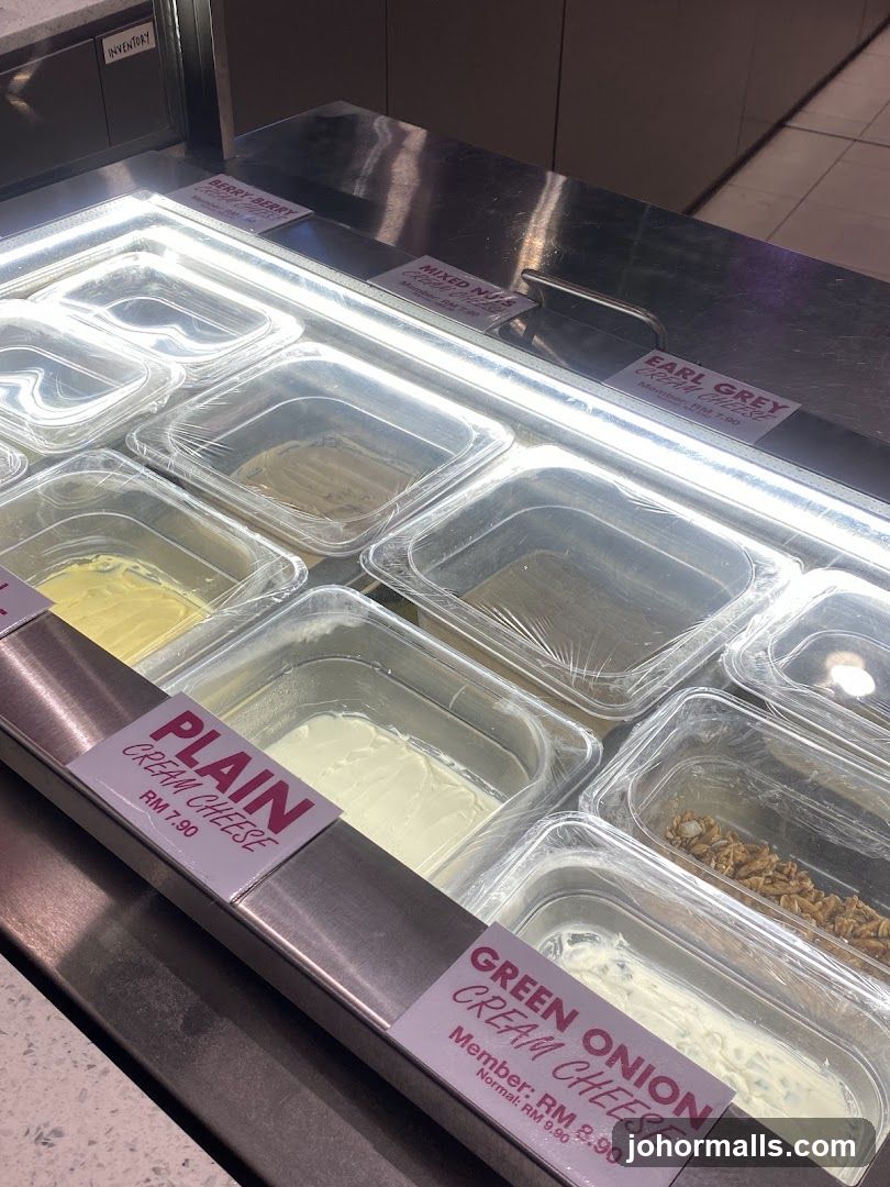 Cream Cheese Display