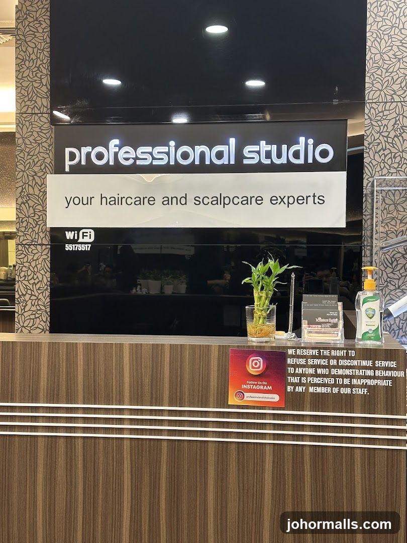 Professional Studio Reception