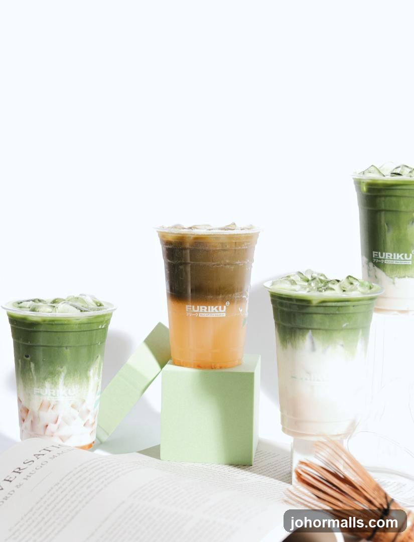 Iced Matcha Drinks